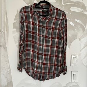 Banana Republic Boyfriend fit Flannel